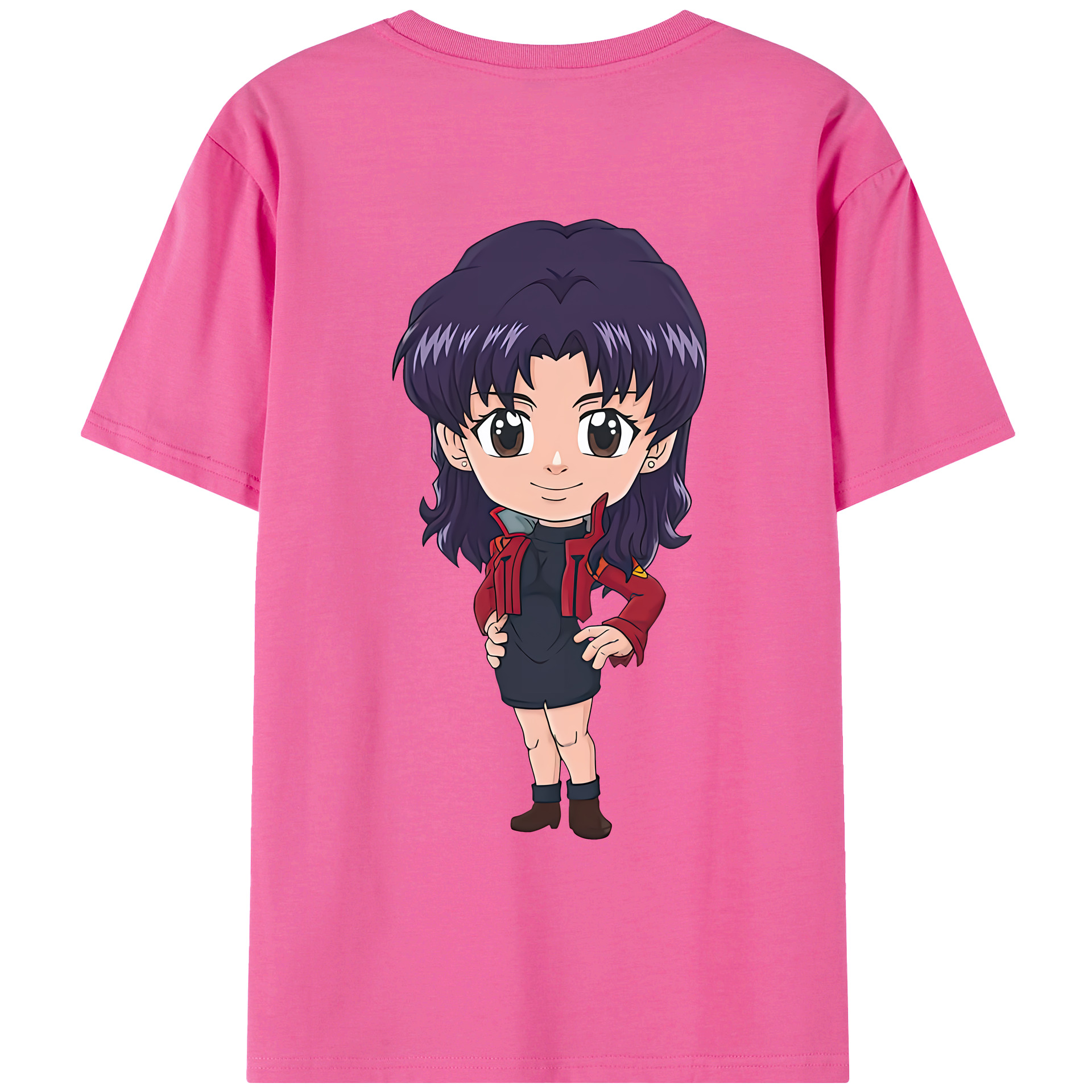 （画像用） EVA 新世紀エヴァンゲリオン レディース半袖Tシャツ(バックプリント)